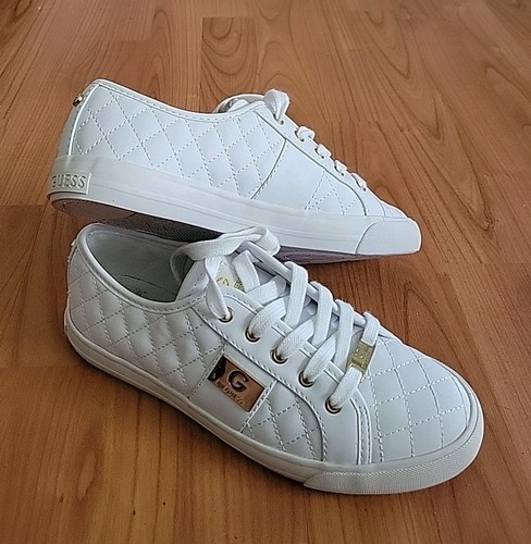 G By Guess Women's Shoes Sneakers White Size 8 M,Great Condition - Picture 7 of 12