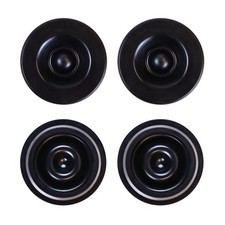 4 Pack Trailer Hub Cap Dust Cap Rubber Grease Plugs For Dexter Axle Dexter Ez...