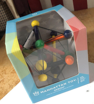 new in box SKWISH Manhattan Toy Baby Developmental Activity Wood