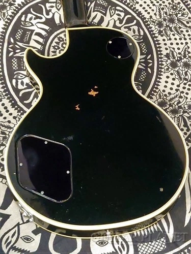 Gibson Les Paul Custom 1970s Refinish Natural Top/Ebony, 4.54kg, Used