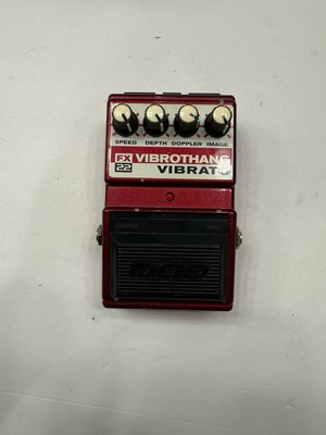 DOD FX22 Vibro Thang V3 Tremolo Phaser Guitar Effect Pedal *LED Not Working*
