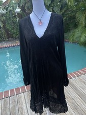 Johnny Was Little Black Dress M Boho LBD M