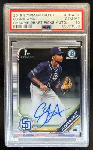 CJ Abrams 2019 Bowman CJ Abrams Auto