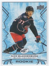 #148 2022-23 Upper Deck Ice Nick Blankenburg Rookie Columbus Blue Jackets