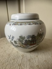 Wedgwood Bone China “Chinese Legend” Lidded Ginger Jar