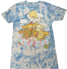 Hot Topic Exclusive Sanrio Cinnamoroll Blue Graphic T-Shirt Women's Small