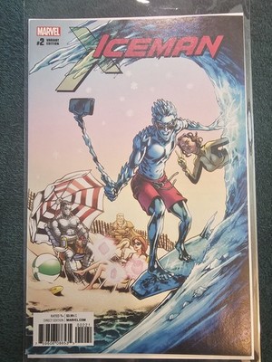 Iceman #2  (Marvel Comics August 2017) 1:25 Variant Nm