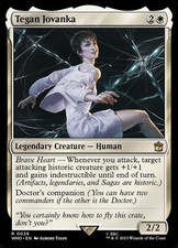 Tegan Jovanka 0028 Non Foil Rare Doctor Who Commander MTG Near Mint