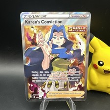 Pokémon TCG Karen’s Conviction 193/198 Full Art Ultra Rare Chilling Reign NM on eBay