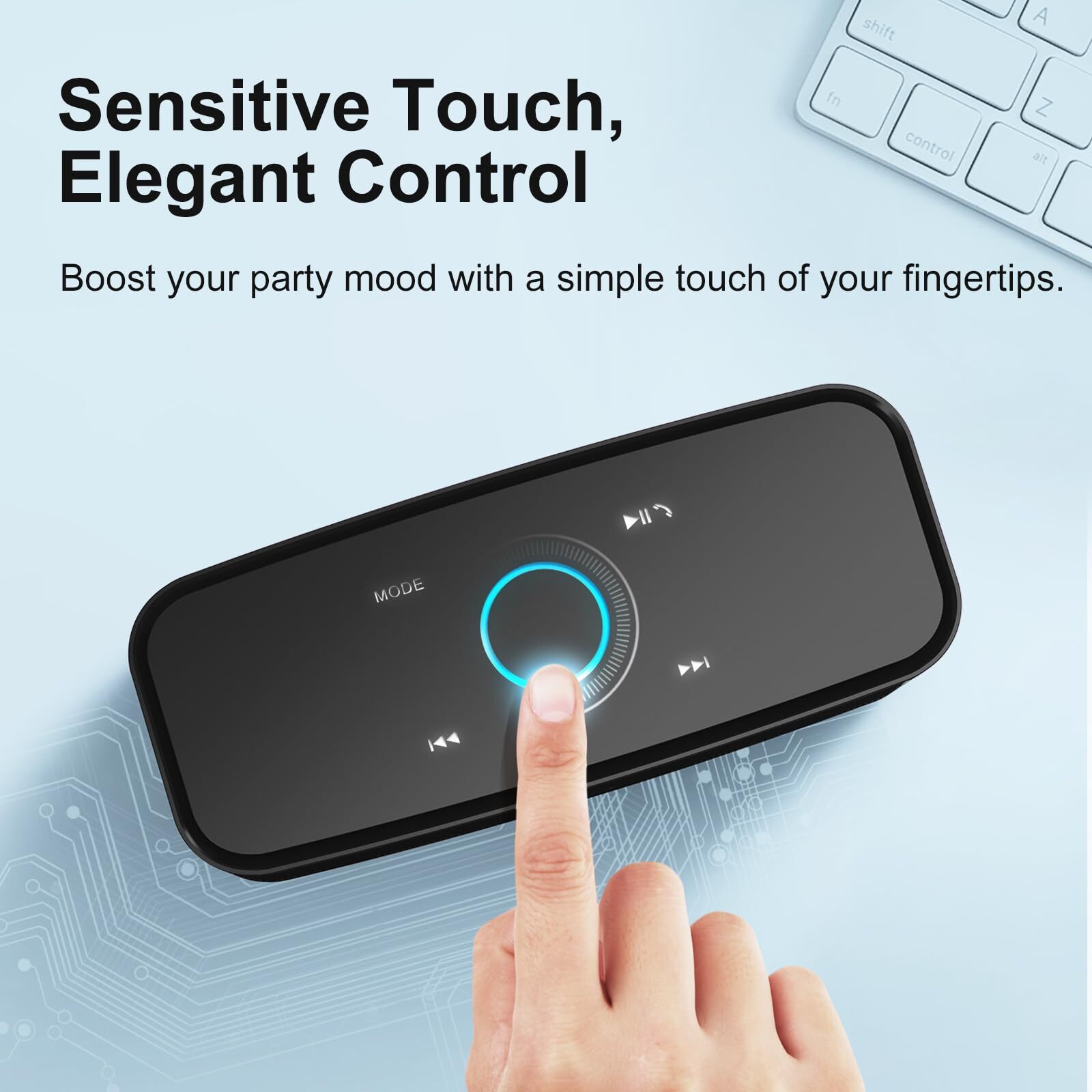 Bocinas Bluetooth Parlantes Portable Recargable&comma;Altavoz Portatil y 12W HD Sonido