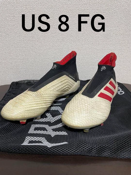 Adidas Predator 19+ FG PP Paul Pogba US 8 F37094 Soccer Cleats Spikes  [Rank:A]
