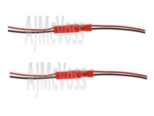 JST 2-Pin Male-Female Connector Plugs with 24AWG Wire (100/200/600mm) for RC - Picture 6 of 10