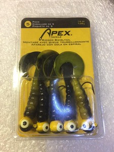 NO MORE! 1/8 oz BEETLE Jigs YELLOW with BLACK DOT 25 RIGGED NO MORE! 1/8 oz BEETLE Jigs YELLOW with BLACK DOT 25 RIGGED
