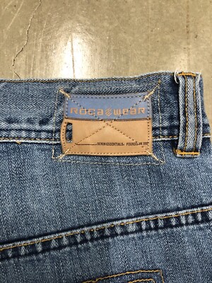 Vintage Y2K Rocawear Boot Cut Baggy Style Hip Hop Jeans Men's