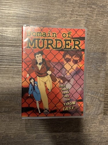 Domain of Murder {DVD, 2004} USManga Corps. New Sealed - Picture 1 of 4