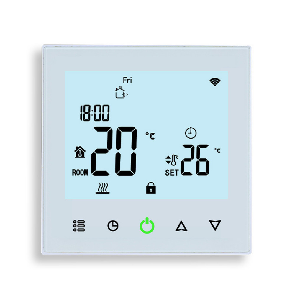 WiFi Smart Thermostat Electric Underfloor/Ceiling Heating | Touchscreen | 16A