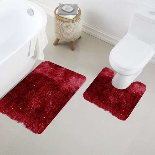 Non-Slip Bath Mat Extra Large Bathroom Rugs Water Absorbent Toilet Pedestal Mats - Picture 27 of 41