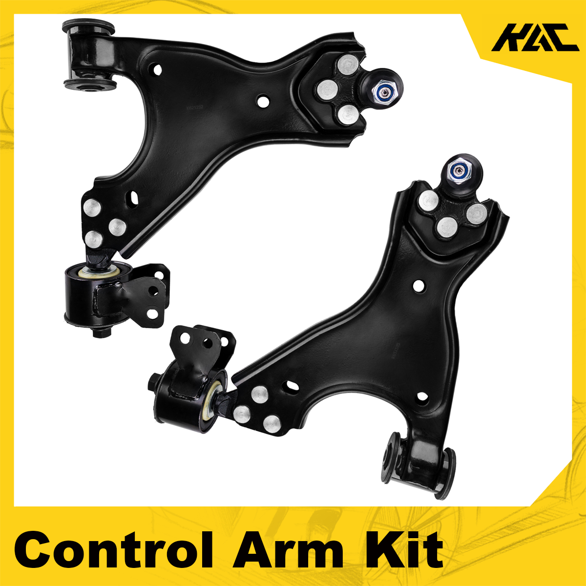 Front Driver Side Lower Control Arm w/Ball Joint 2Pcs Front Lower Control Arms Compatible For GMC Acadia 2017 2018