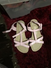 Girls Size 10 Pink Summer Sandals Shoes
