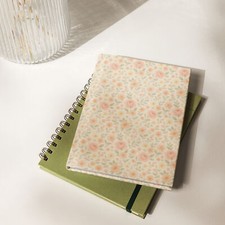 Hardcover journal matte with a beautiful floral desing