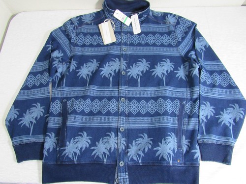 Tommy Bahama Indigo Isles CPO Shacket Beach Shirt Jacket NWT Large New Palm Tree - Picture 10 of 13