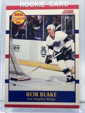 1990-91 Score #421 Rob Blake NHL Prospect Rookie Card RC
