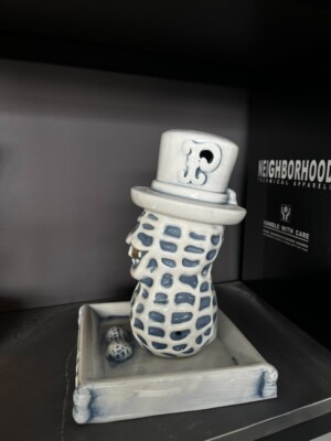 NEIGHBORHOOD NBHD Peanut Chamber Ceramic Incense Burner