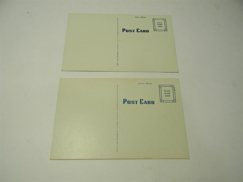 Vintage Greetings From Woodruff Wi Wisconsin Lot of 2 Postcards - P26 - Picture 4 of 4