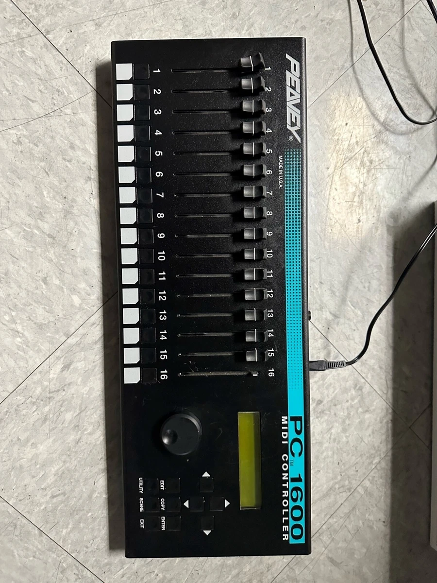 PEAVEY PC 1600X MIDI COMMAND STATION | eBay