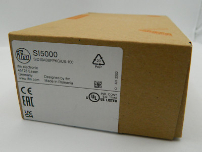 IFM Electronic SI5000 Strömungssensor SID10ABBFPKG/US-100  UNUSED OVP SEALED