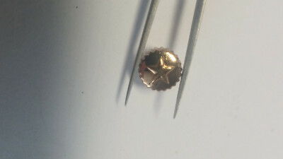 Zenith El Primero 6,4 mm x 2,9 mm Titan. Wasserdicht.Neu.