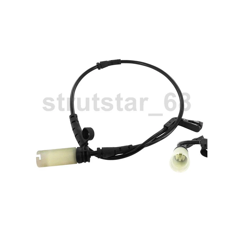 2 sensores de desgaste de pastillas de freno de disco delanteras traseras para BMW 525i 2,5 L 3,0 L BMW 525xi 3,0 L Foto 3 de 4