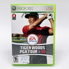 Tiger Woods PGA Tour 08 (Microsoft Xbox 360, 2007) Original Game Manual Included