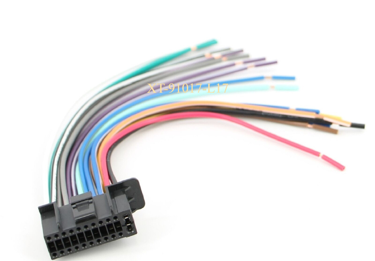 Xtenzi Radio Power Wire Harness 22Pin Plug for Kenwood Xtenzi Radio Power Wire Harness 22Pin Plug for Kenwood