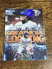 LUISANGEL ACUNA 2025 Bowman Greatness Loading #GL-11 Mets RC Silver Refractor