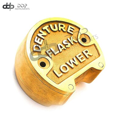Lab Professional LOWER Denture Brass Flask Ejector Type Dental Lab-HIGH QUALITY