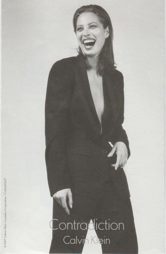 Carte publicitaire + patch - Contradiction de Calvin Klein 3 volets - Picture 3 of 6