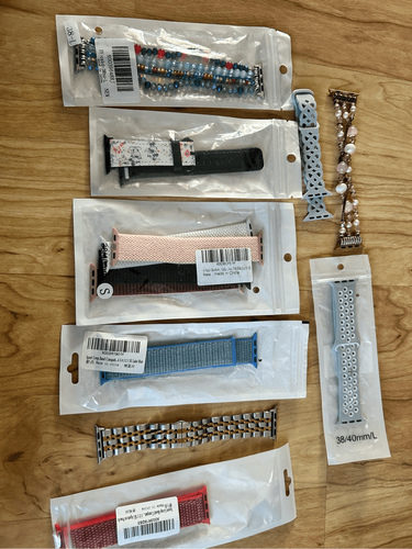 Apple Watch band 38/40 mm bundle bands different colors and designs. - Picture 4 of 4