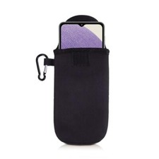 GENUINE INVENTCASE BLACK NEOPRENE POUCH CASE BAG FOR SAMSUNG GALAXY A32 5G