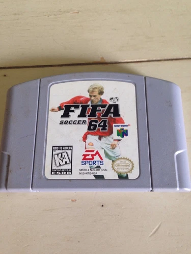 Nintendo 64 N64 FIFA Soccer 64 Video Game Cartridge