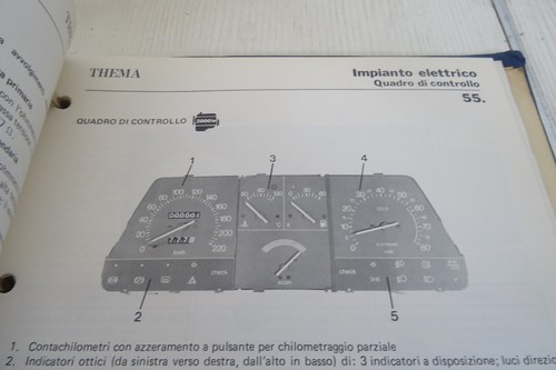 manuale officina Lancia Thema 2000 ie Turbo 2500 Turbo Diesel - Foto 22 di 24