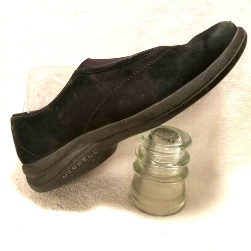 Merrell Women's Topo curve flats sz 8 Slip Ons performance footwear Black 40822 - Picture 2 of 8