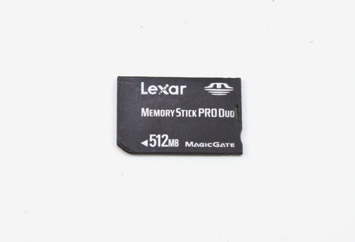 LEXAR Memory Stick Pro Duo Mark2 PSP Memory Card 512MB - Picture 2 of 3