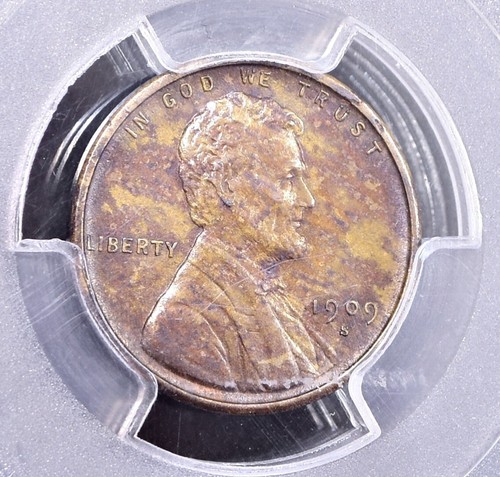 1909-S VDB Lincoln Wheat Cent - PCGS AU53 (#58427-K) - Picture 5 of 12