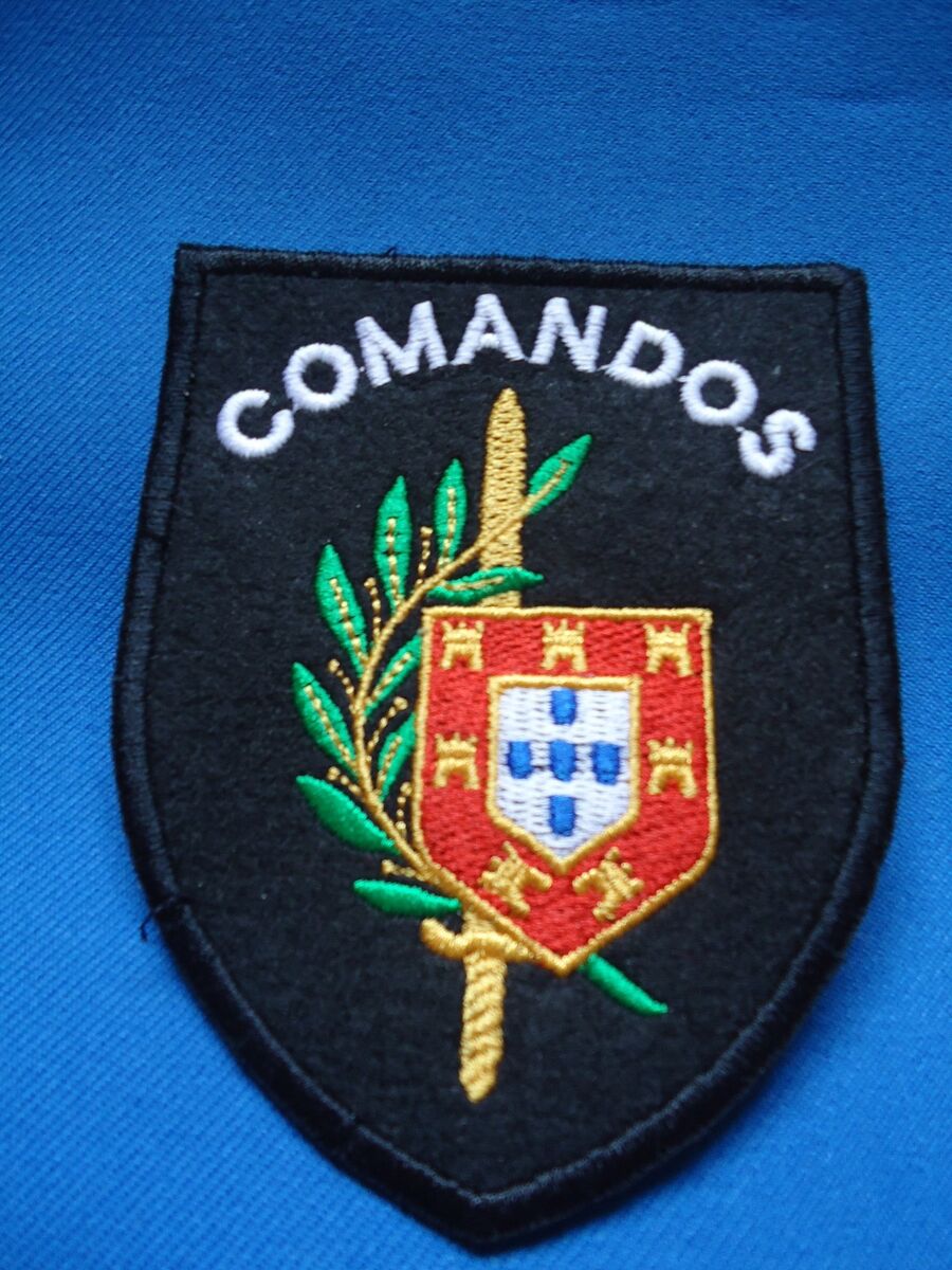 PORTUGAL PORTUGUESE COMANDOS COMMANDOS 2 COMP. CMD UNIT PATCH 83mm