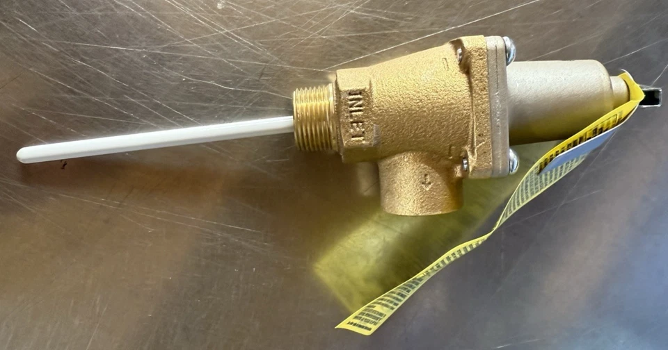 Watts 125psi  Automatic Resetting T&P Relief Valve 3/4 40XL  210F - Image 4 of 4