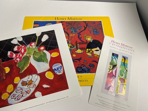 Henri Matisse 1992 Portfolio Interiors A Portfolio Six Prints 12.25”X15” Museum - Picture 4 of 12