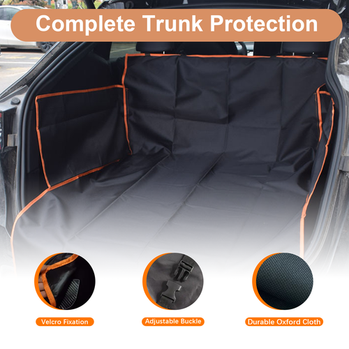 Heavy Duty Car Rear Trunk Cargo Liner Protector Dog Mat Cover For Toyota RAV4 - Picture 3 of 12