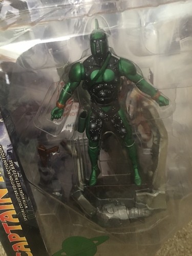 MARVEL SELECT LEGENDS CAPTAIN MARVEL KREE GRÜNE VARIANTE FIGUR GENIS VELL SELTEN - Bild 2 von 8