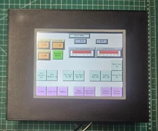 EZ Automation EZ3-T8C-E Color Touchscreen 8" TFT HMI Operator Panel 24VDC